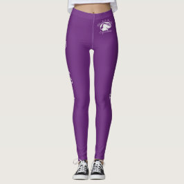 "Barrel Racer"-Leggings mit weißem B&BE-Logo Leggings