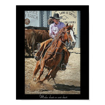 Barrel Racer "Make Dust or Eat Staub"