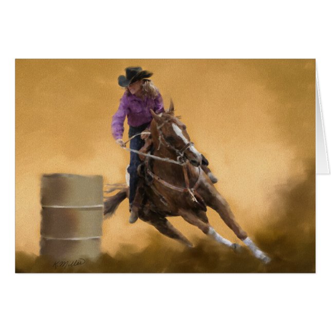Barrel Racing (Vorderseite (Horizontal))