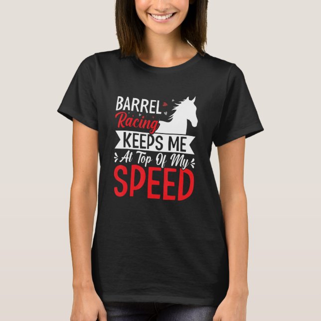 Barrel Racing Behalte mich auf dem Top Speed Fun R (Vorderseite)