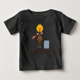 Barrel Racing Chick Bio Baby Bodysuit T-shirt