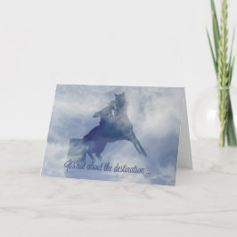 Barrel Racing Geburtstagskarte Karte