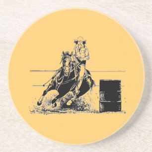 Barrel Racing Horse Untersetzer