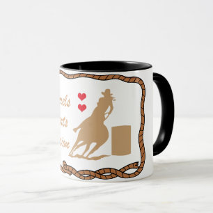 Barrel Racing Tasse