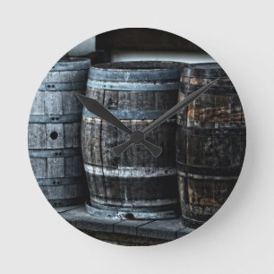Barrel Wall Clock Runde Wanduhr