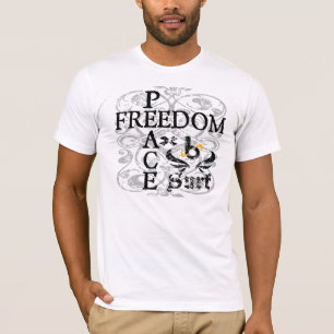 Barrel X begrenztes "Freiheits-/Friedens" T-Shirt