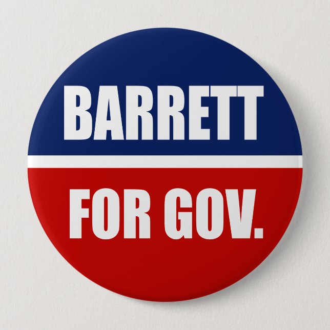 BARRETT 2010 BUTTON (Vorderseite)