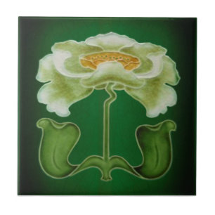 Barrett Art Nouveau Repro 1905 Imitats Relief Tile Fliese