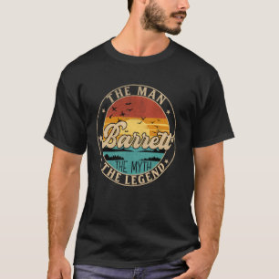 BARRETT Der Mann Der Mythos Die Legende Vorname T-Shirt