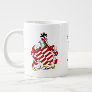 Barrett Irish Coat of Arms Personalisiert Jumbo-Tasse