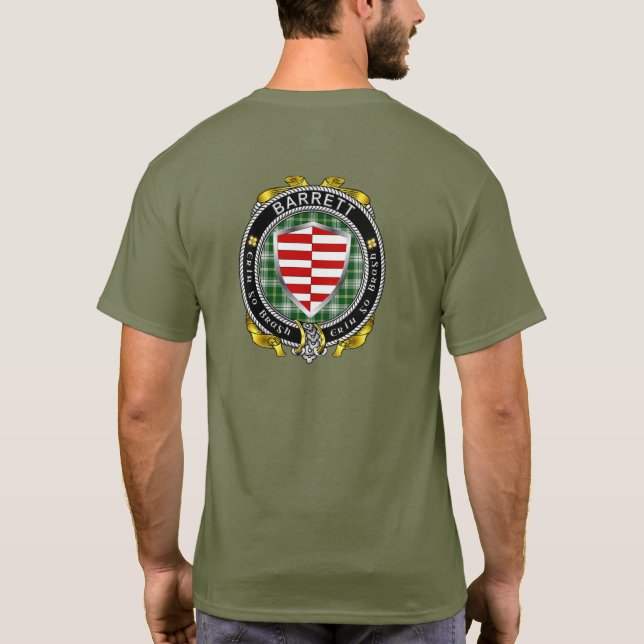Barrett Irish Shield T - Shirt (Rückseite)