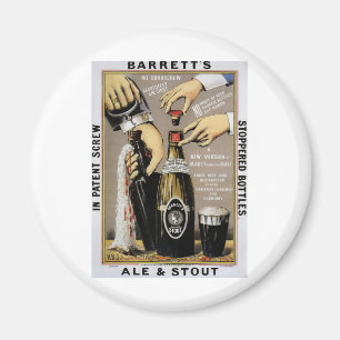 Barretts Ale u. Stout Magnet