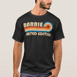 BARRIE Nachname Retro Vintag 80er 90er Geburtstag  T-Shirt
