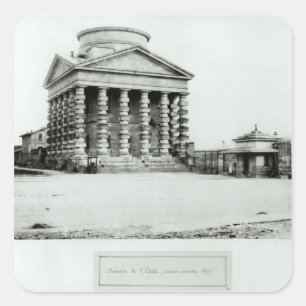 Barriere de l'Etoile, Paris, 1858-78 Quadratischer Aufkleber