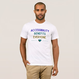 Barrierefreiheit nützt jedem Inklusiv T-Shirt