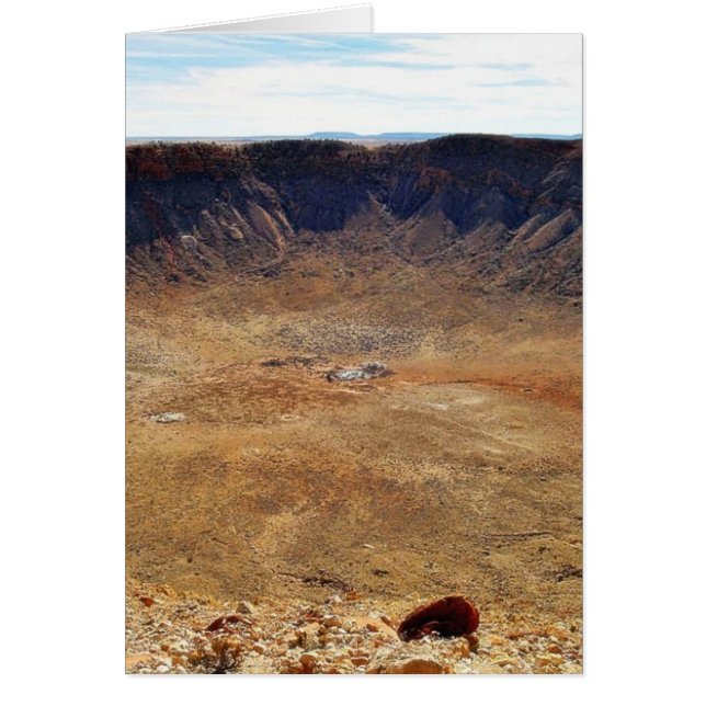 Barringer Meteorite Crater (Vorne)