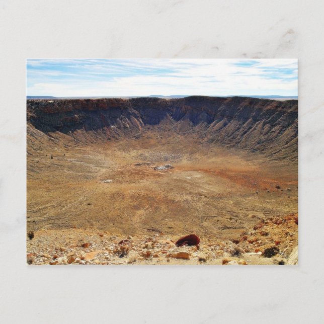 Barringer Meteorite Crater Postkarte (Vorderseite)
