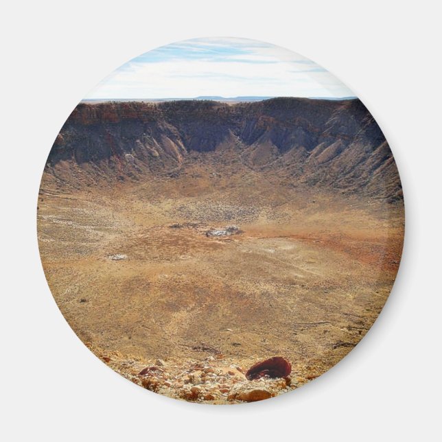 Barringer-Meteoritenkrater Magnet (Vorne)