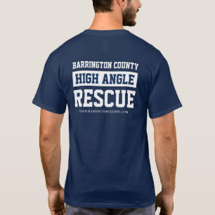 Barrington Landkreis High Angle Rescue T - Shirt