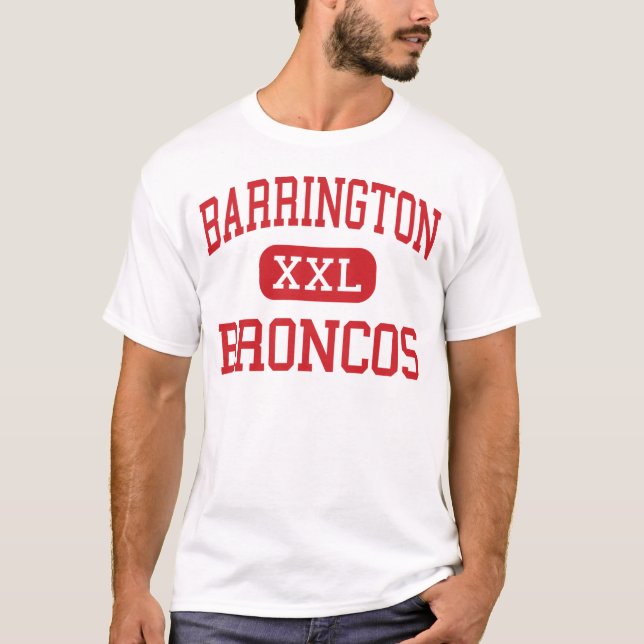 Barrington - wilde Pferde - hoch - Barrington T-Shirt (Vorderseite)