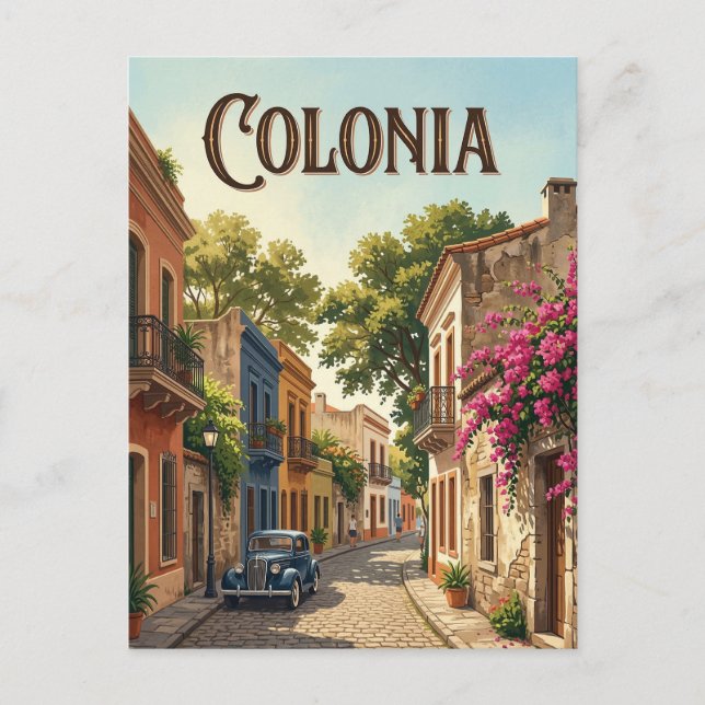 Barrio Histórico Postkarte (Vorderseite)
