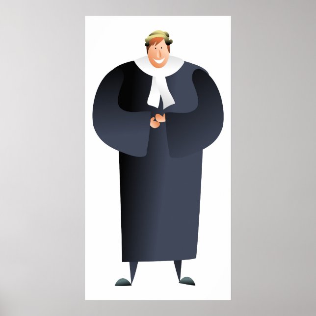 Barrister Poster (Vorne)
