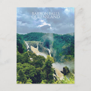 Barron Falls, Kuranda Scenic Railway, Queensland Postkarte