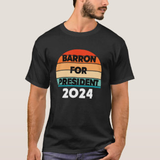 Barron Trump für Präsident 2024 Donald Trump, Repu T-Shirt