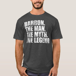 BarronBarron Familienname Barron Nachname Barron N T-Shirt