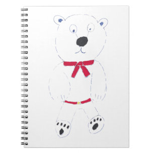 Barry Bear Spiral Notebook Notizblock