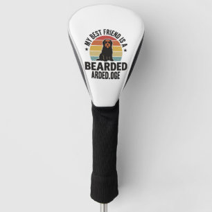 Barry Collie Vintage-Sonnenuntergang Hundeliebhabe Golf Headcover