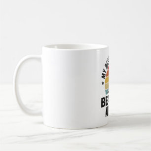 Barry Collie Vintage-Sonnenuntergang-Hundeliebhabe Kaffeetasse