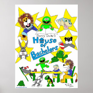 Barry Duke's House of BACHELORS Poster