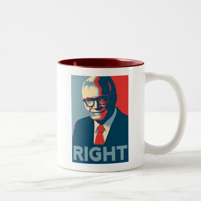Barry Goldwater-Recht Zweifarbige Tasse (Rechts)