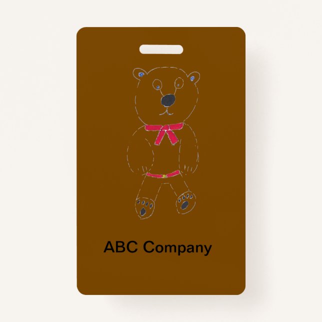 Barry I. d Abzeichen Ausweis (Vorderseite)