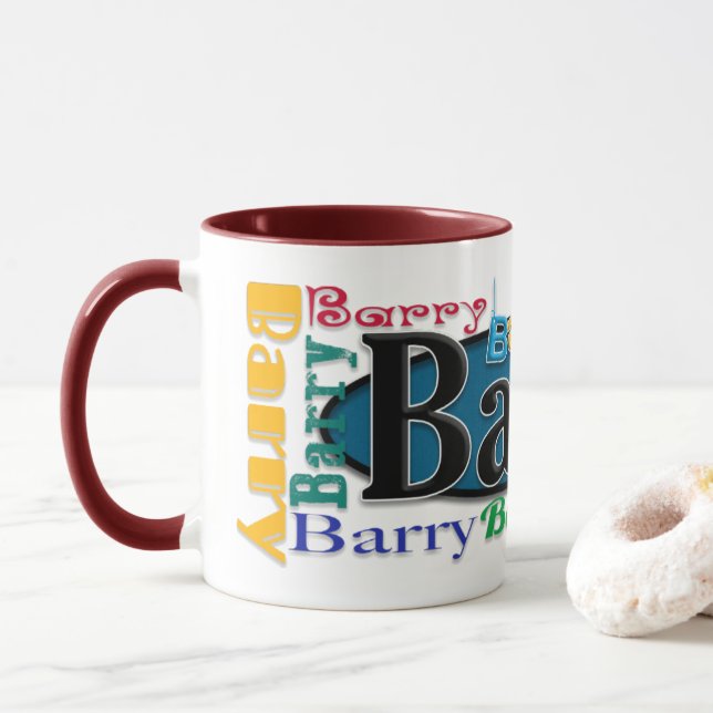 Barry-Kaffee-Tasse Tasse (Mit Donut)