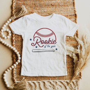 BARRY Rookie des Jahres Baseball Geburtstag Baby T-shirt