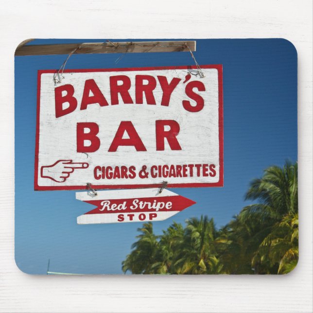 Barrys Bar Mousepad (Vorne)