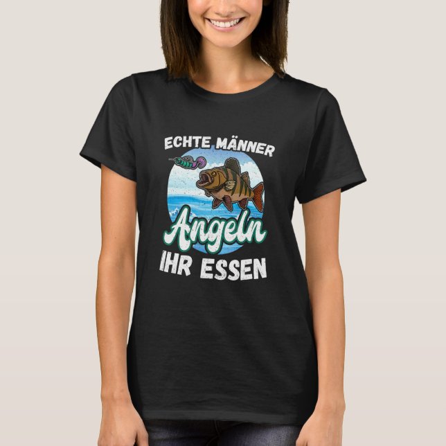 Barsch Zander Barsch Angelhumor 3 T-Shirt (Vorderseite)