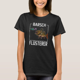 Barsch Zander Barsch Angeln Humor T-Shirt