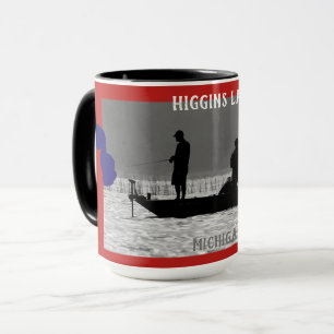 Barschangeln vor Schatz-Insel Tasse