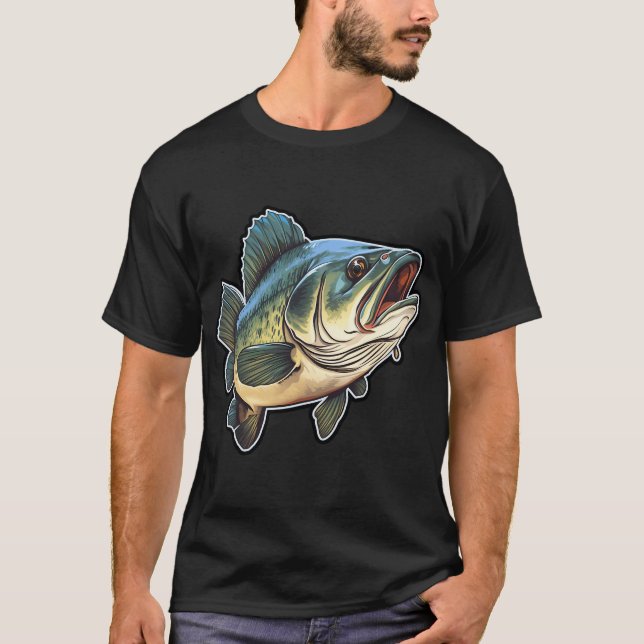 Barschfisch T-Shirt (Vorderseite)