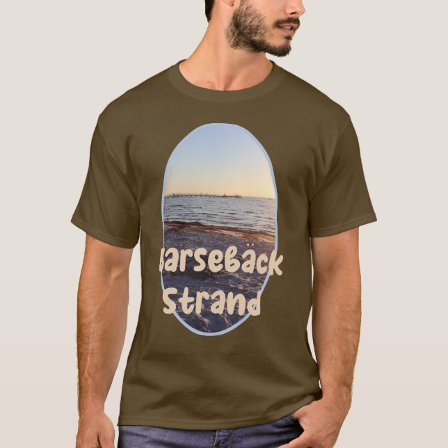 Barseback Strand, Sunset Beach, Schweden T-Shirt (Vorderseite)