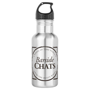 Barside Chats Podcast Symbol:Trinkflasche Edelstahlflasche