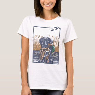 Barstool Outdoors Entenjagd-T-Shirt hochwertiges S T-Shirt