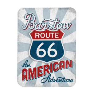 Barstow Route 66 Vintage Amerika Kalifornien Magnet