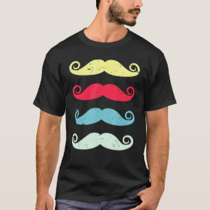 Bart 90s Mustache T-Shirt