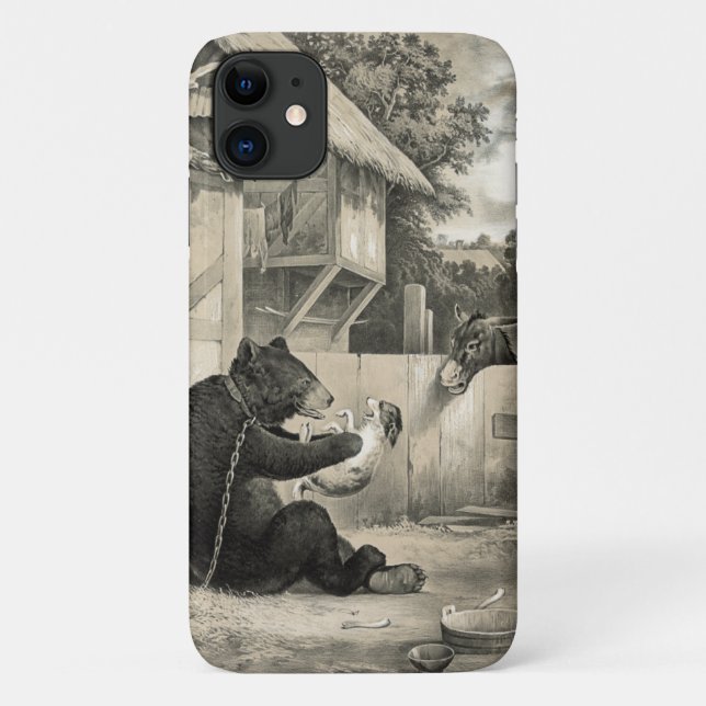 Bart - Bär, Hund und Esel Case-Mate iPhone Hülle (Rückseite)