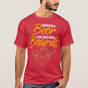 Bart Bearded Collie Mustache Gesichtshaar Geschenk T-Shirt