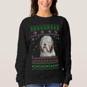 Bart Collie Hund Lover Ugly Christmas Sweater  Sweatshirt
